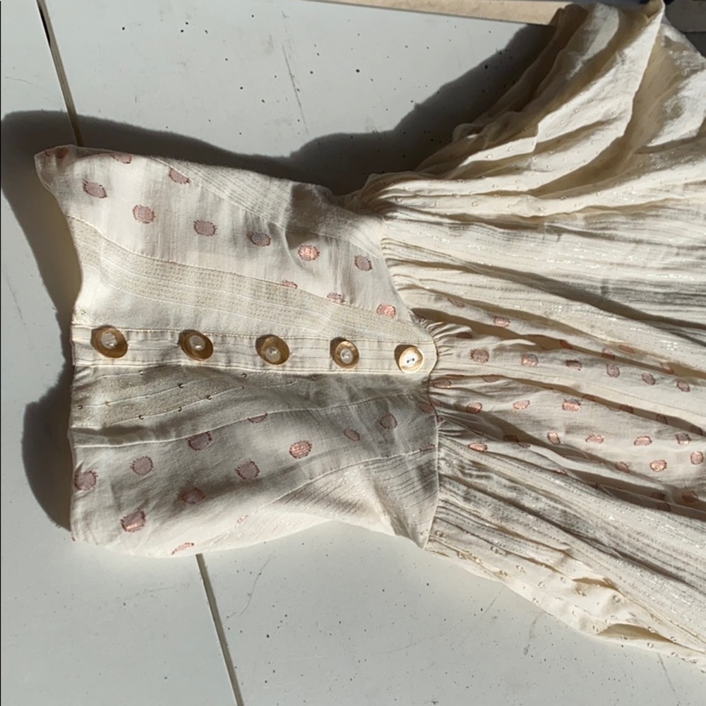 Free People Strapless Midi Dress Stretchy